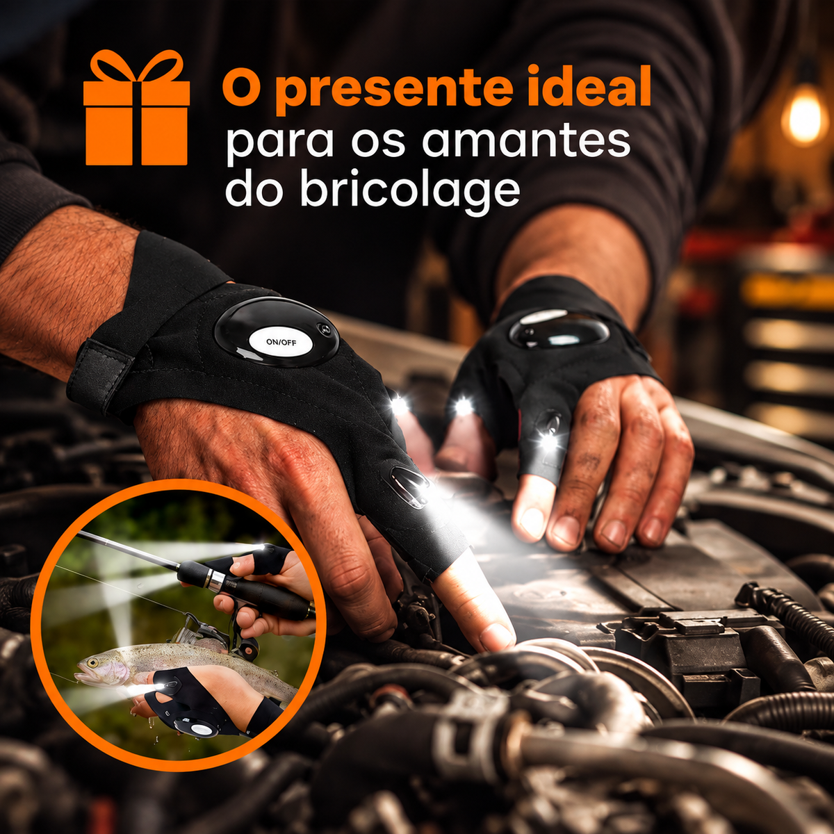 Avellari™ Luva Iluminada