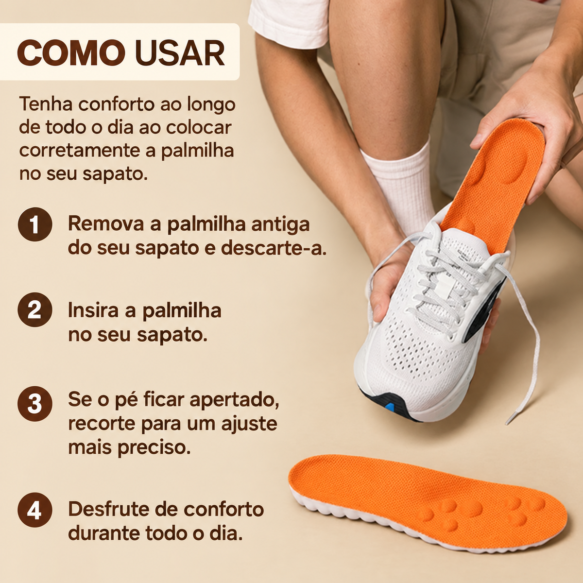 Avellari™ Conforto dos Pés